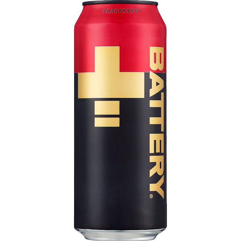 Ringnes Battery 0,5 l Peach Berry