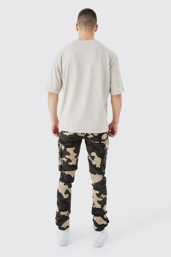 Tall Skinny Camouflage Cargo-Hose