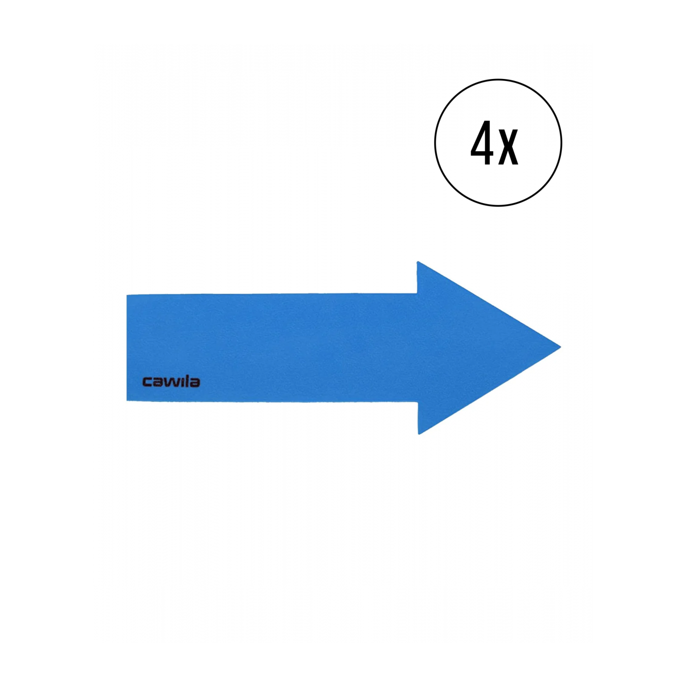 Cawila Marker-System Pfeil 36 x 9cm 4er Set Blau