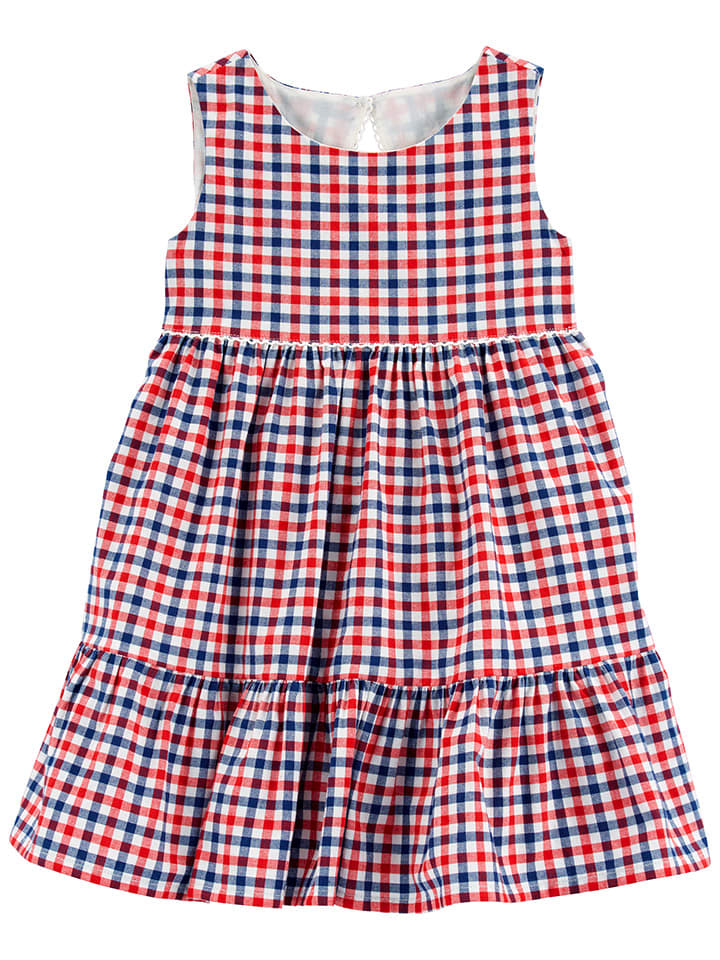 OshKosh Kleid in Rot/ Dunkelblau günstig kaufen
