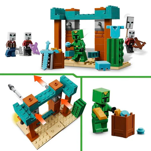 LEGO Minecraft 21267 Aavikon kyläläiset