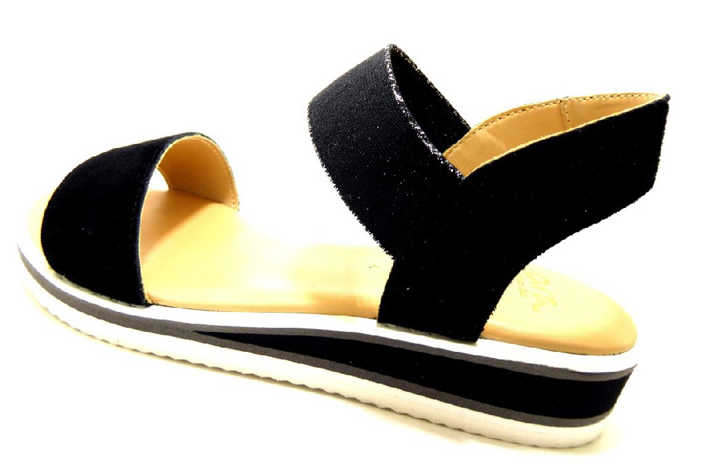 ARA Plateau Sandalen schwarz