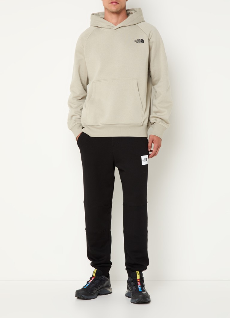 The North Face Hoodie with logo and kangaroo pocket