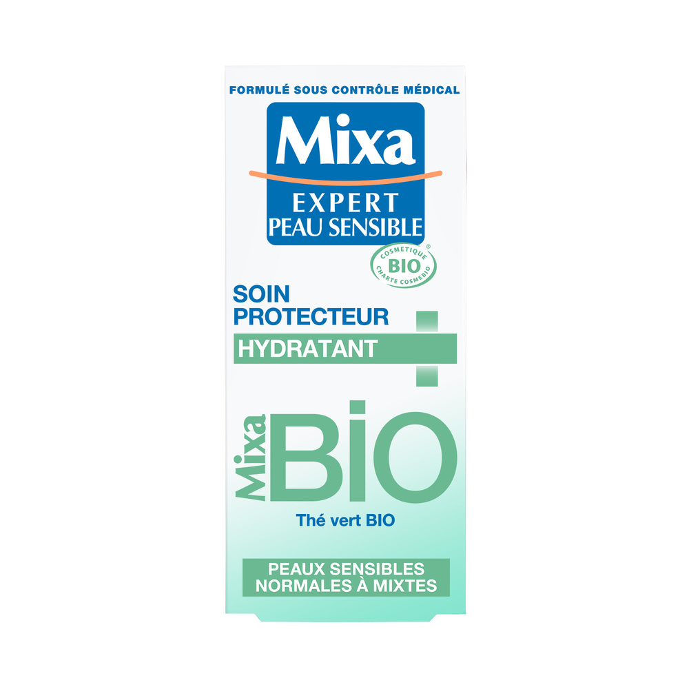mixa Bio Soin Visage Protecteur Hydratant au thévert Bio