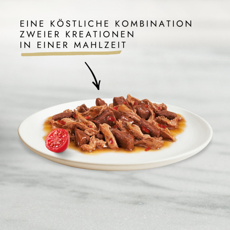 GOURMET Nassfutter GOURMET Gold Délicatesse en Sauce 12x85g