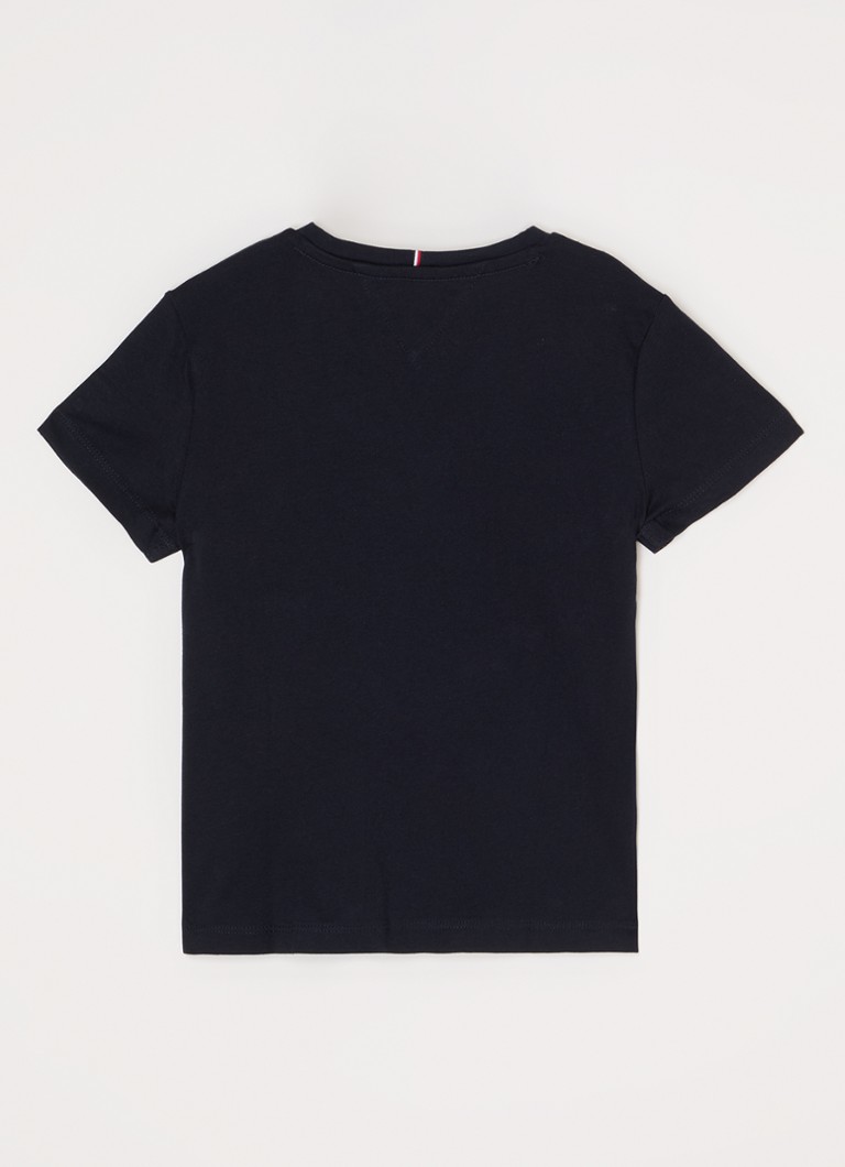 Tricou Tommy Hilfiger cu logo imprimat