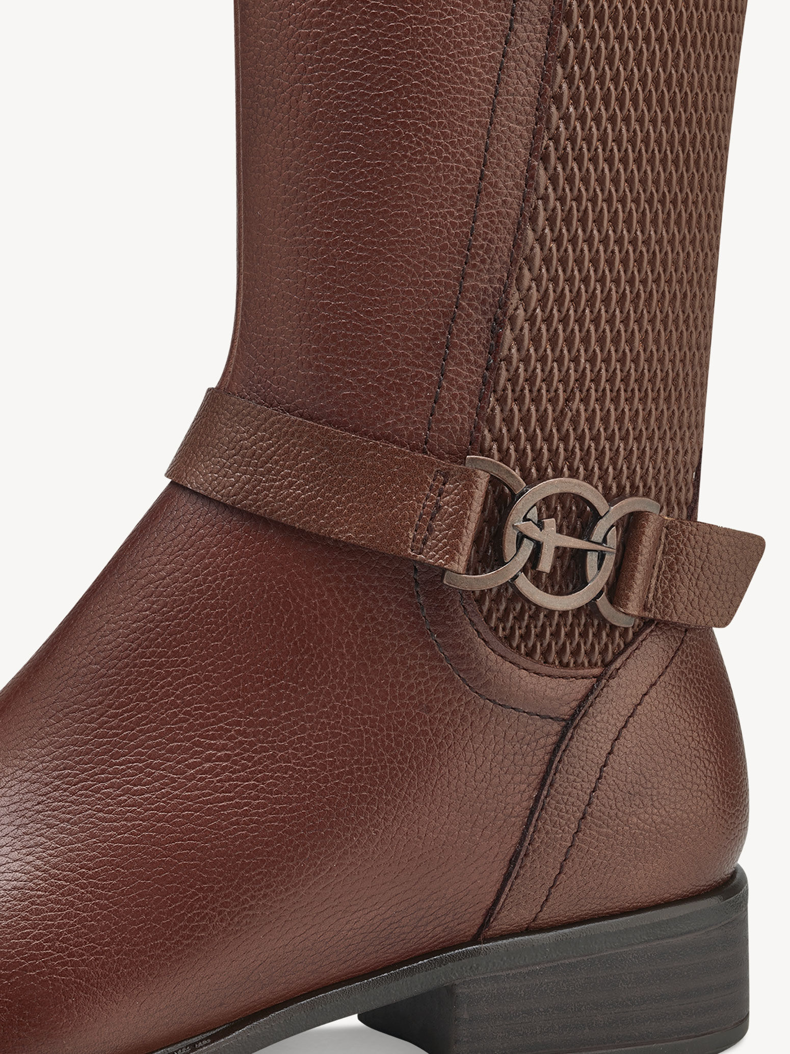 Bottes en cuir - marron