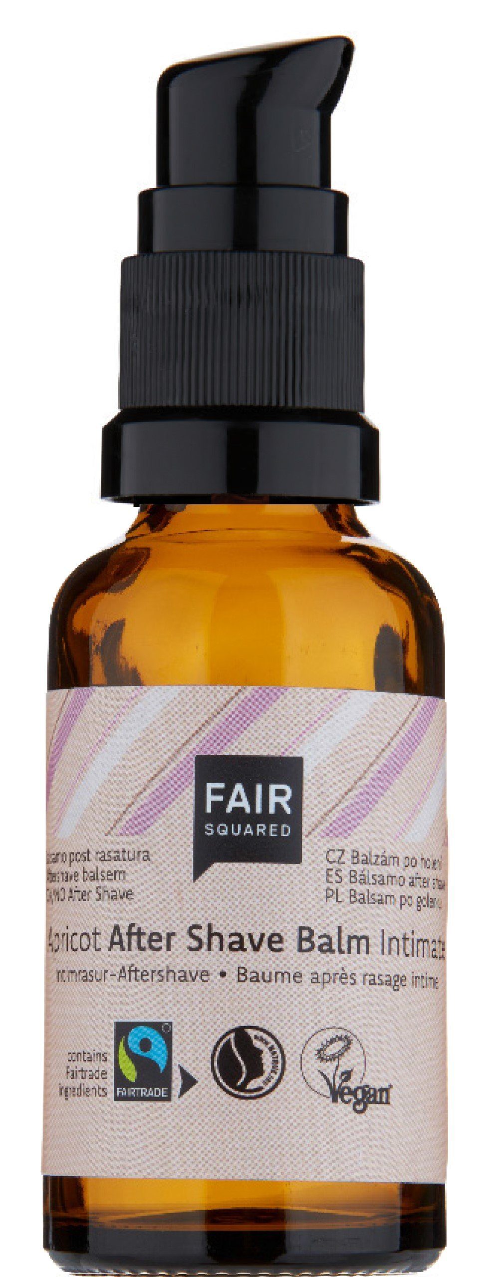 Fair Squared After-Shave Balsam FAIR SQUARED After Shave Balsam Aprikose 30 ml Flasche, 1-tlg., Schützt vor Irritationen