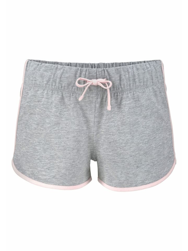 ARIZONA Shorty in grau-rosa günstig kaufen