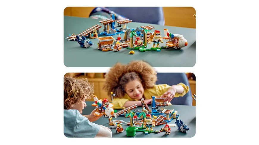 LEGO Super Mario 71425 Diddy Kongs Lorenritt – Erweiterungsset mit Figuren