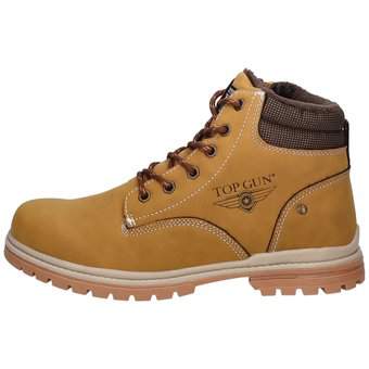 Top Gun Schnür Boots in gelb