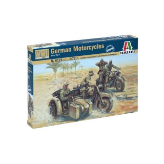 1:72 WWII Deutsche Motorräder