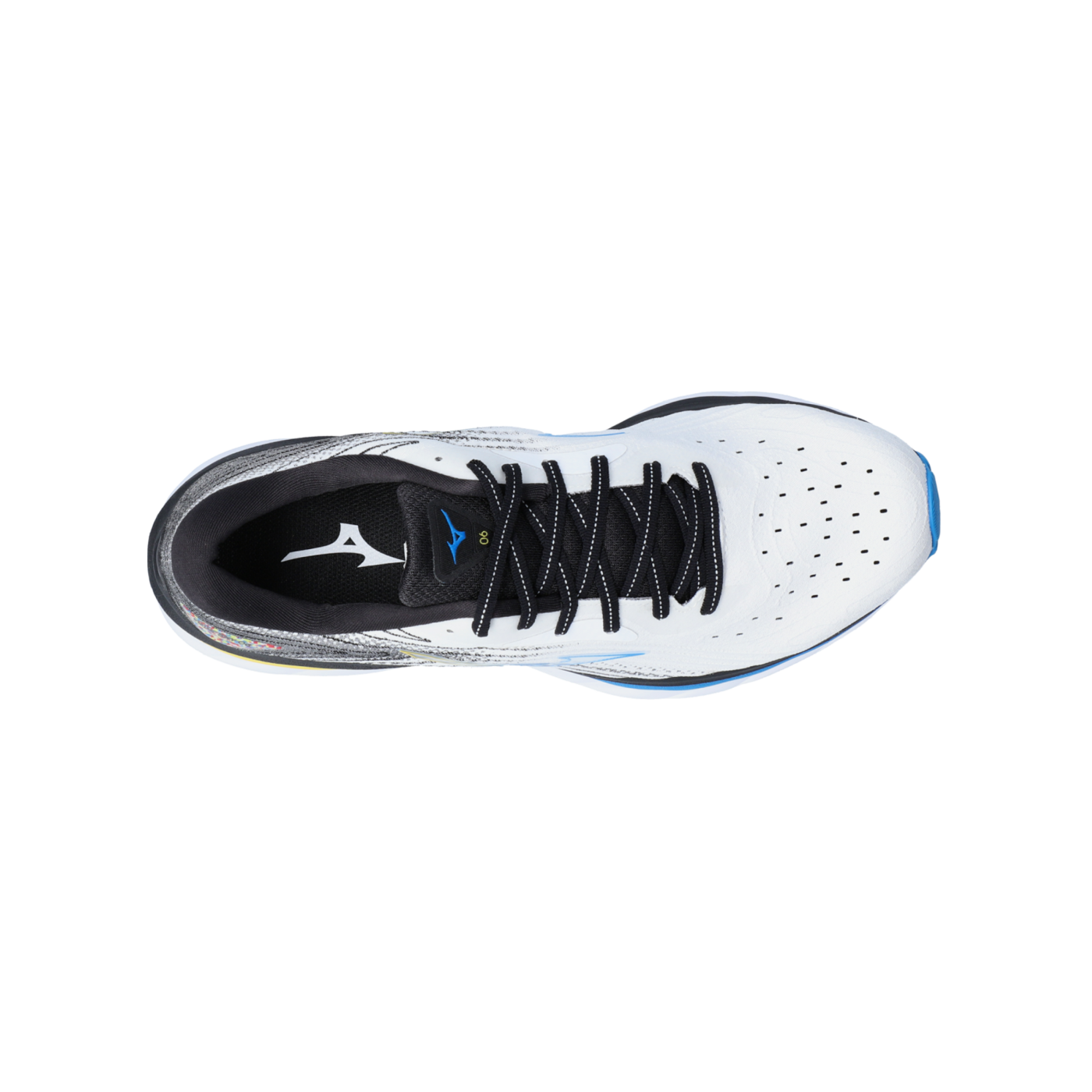 Mizuno Wave Sky 6 Weiss Gelb F01 Laufschuh