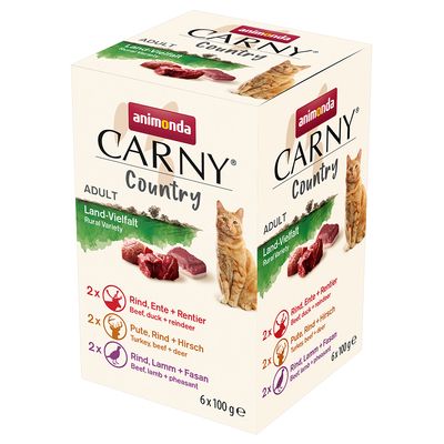 Animonda Carny Country Adult Multipack 6 x 100 g