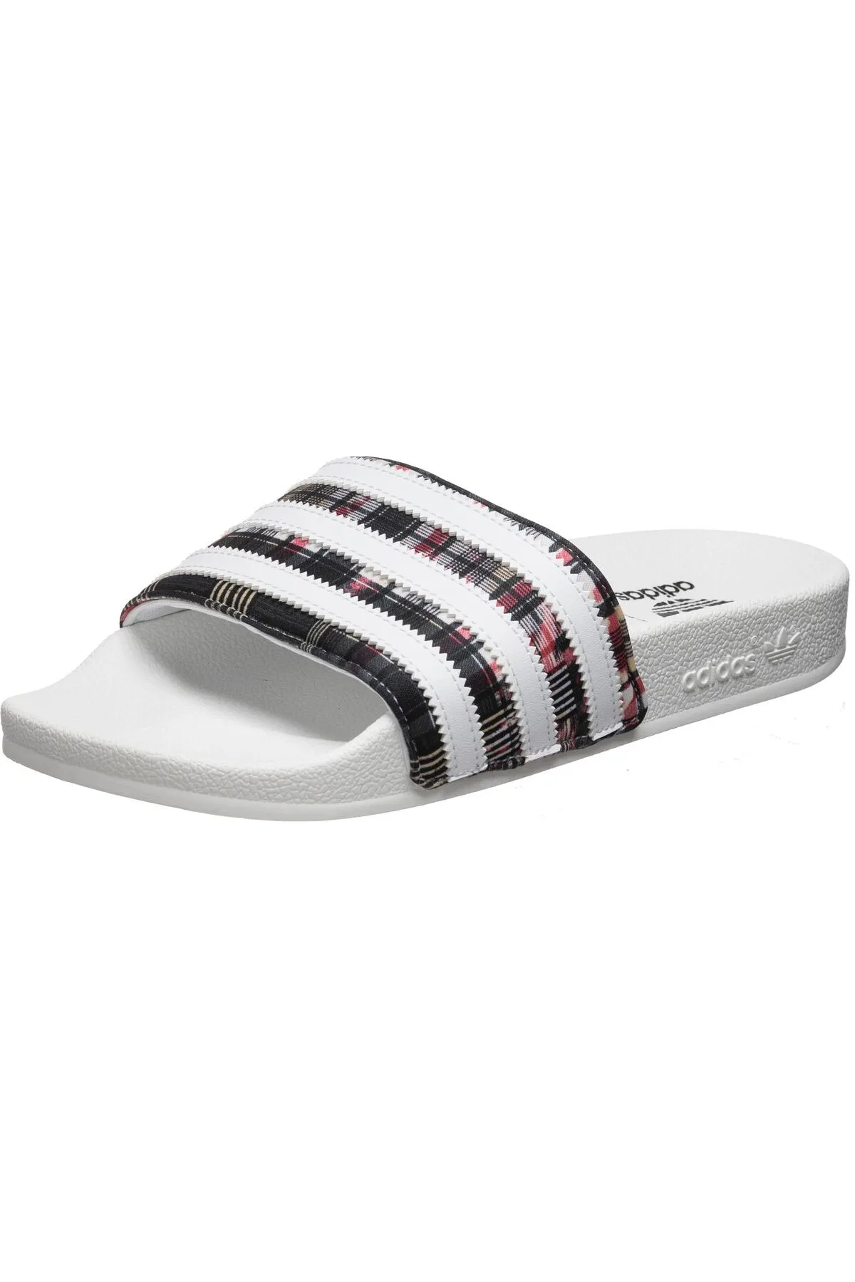 adidas  Pantolette - Weiß - Flacher Absatz