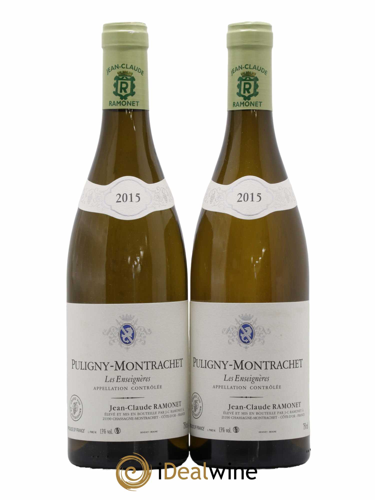 Puligny-Montrachet Les Enseignères Ramonet (Domaine)  2015 - Lot de 2 Bouteilles