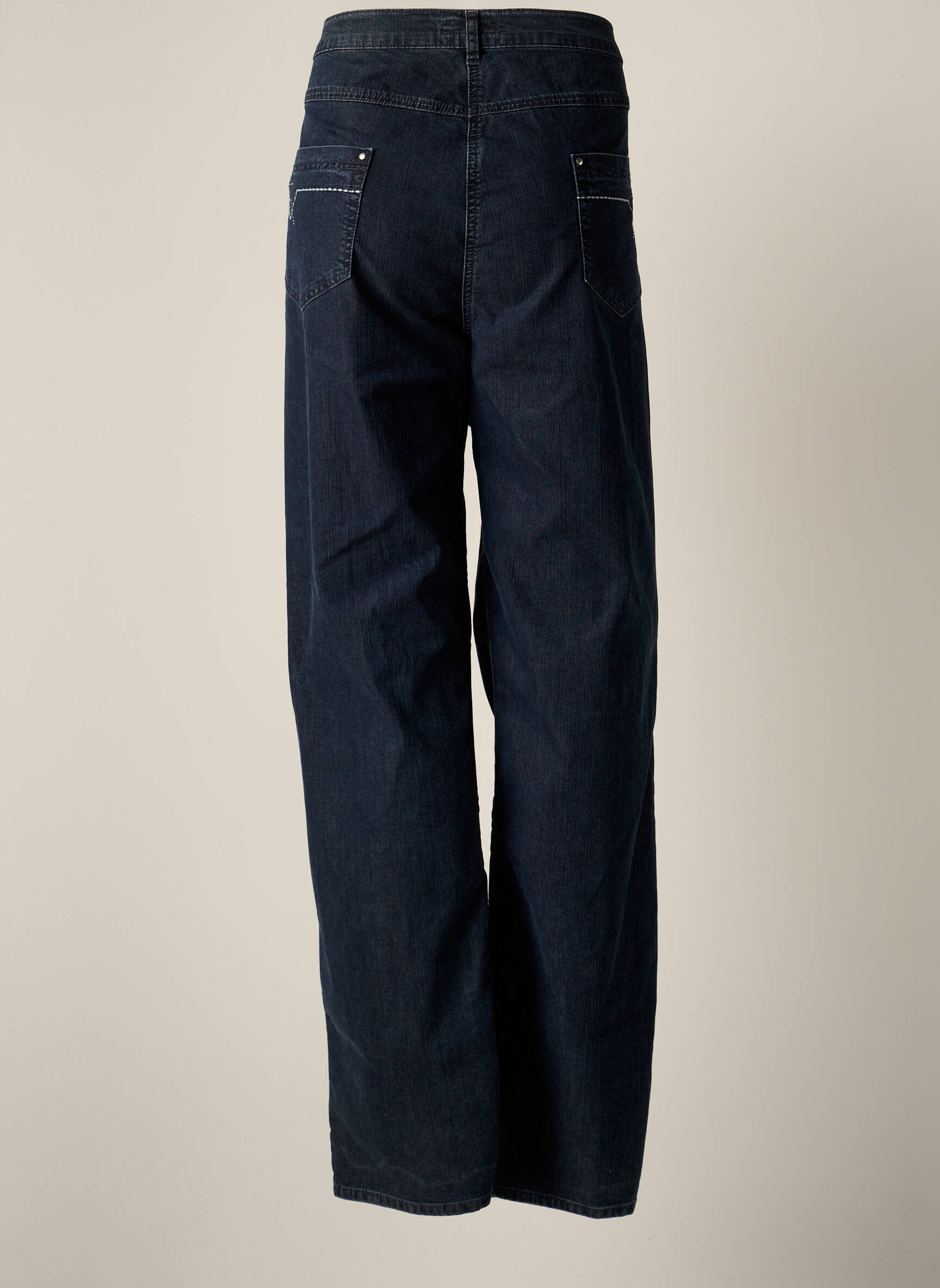Christian Marry Jeans Coupe Droite Femme couleur bleu