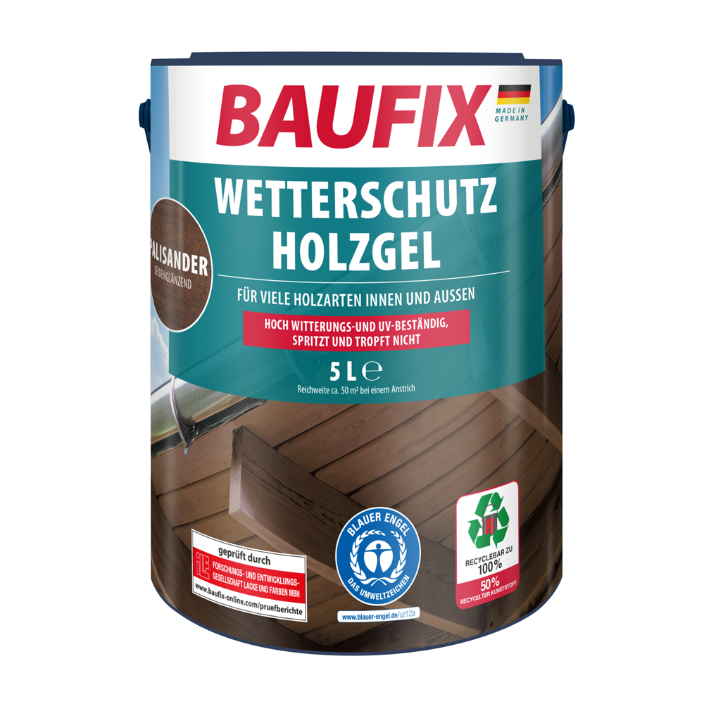 Baufix Wetterschutz-Holzgel - Palisander