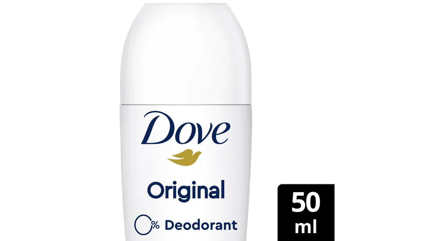 Dove Deo Roll-on 0% Aluminiumsalze Original 50 ml 50 ml