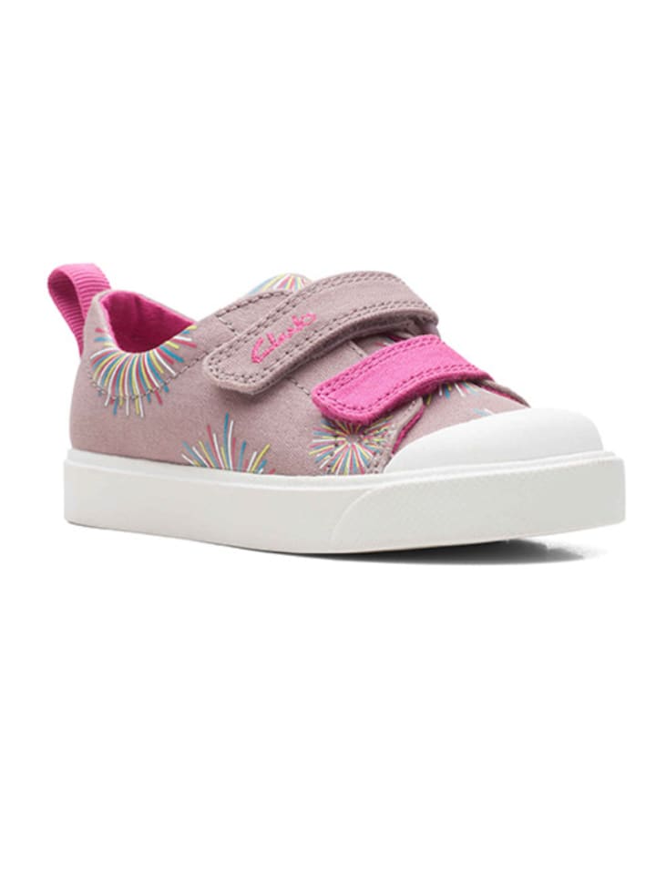 Clarks Sneakers in Rosa günstig kaufen