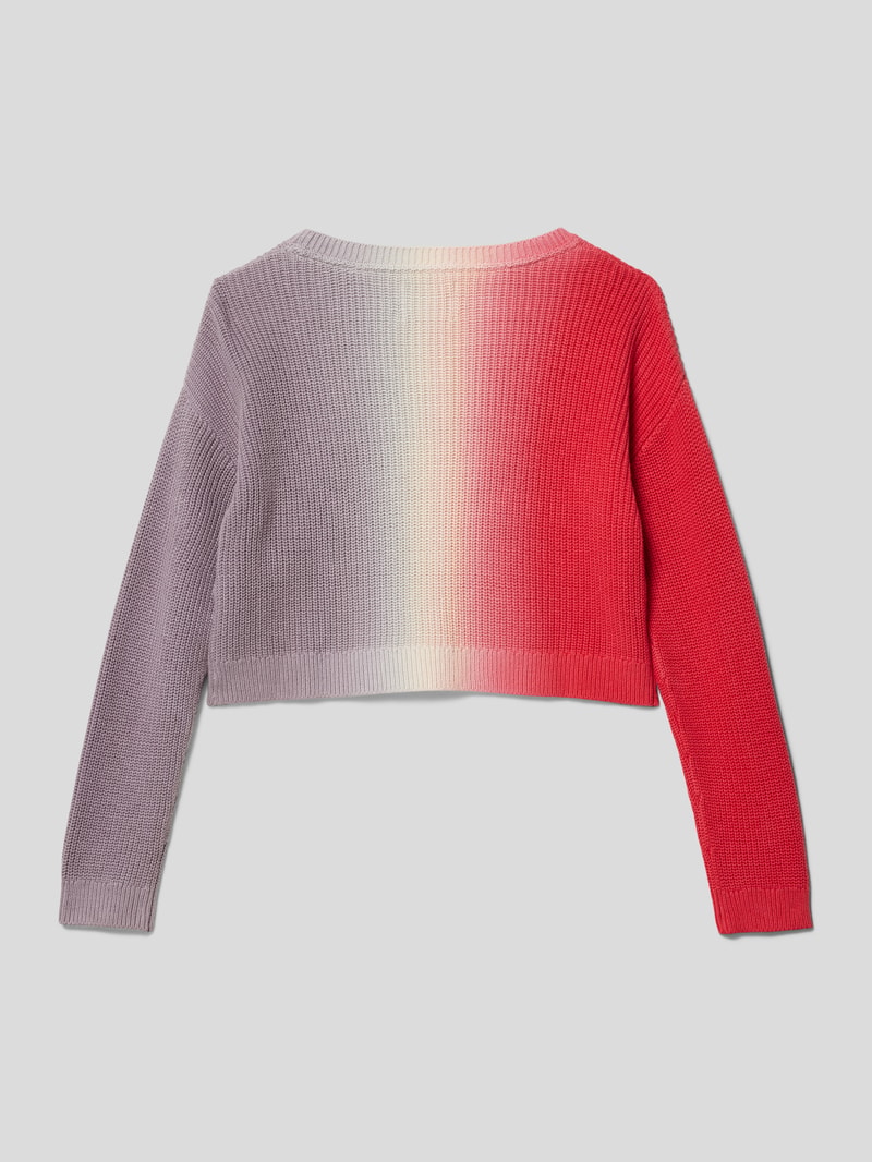 Strickpullover mit Farbverlauf in terrakotta