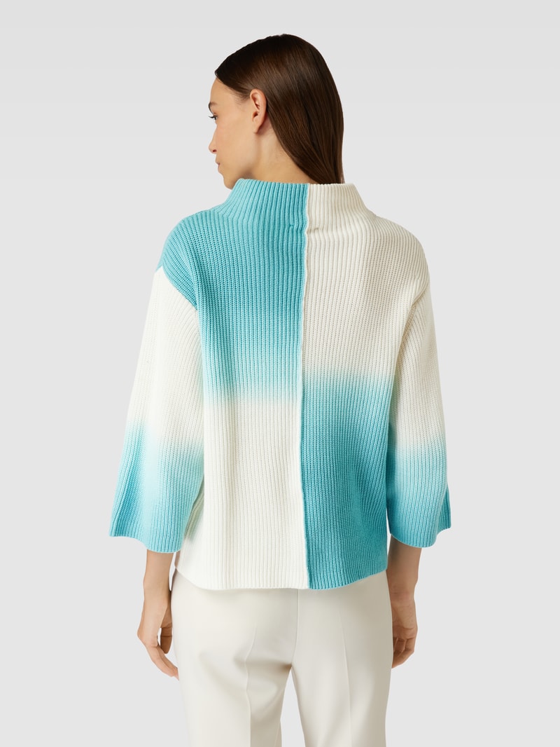 Strickpullover mit Farbverlauf in offwhite