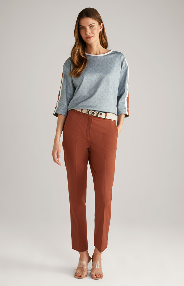 Sweatshirt in Blaugrau