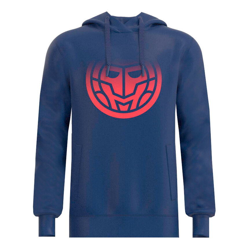 Colortwist Hoody Herren - Dunkelblau, Rot