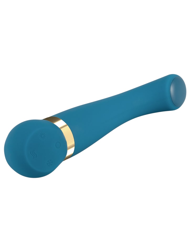 You2Toys Vibrator Hot 'n Cold Vibrator in türkis günstig kaufen 21,5 cm