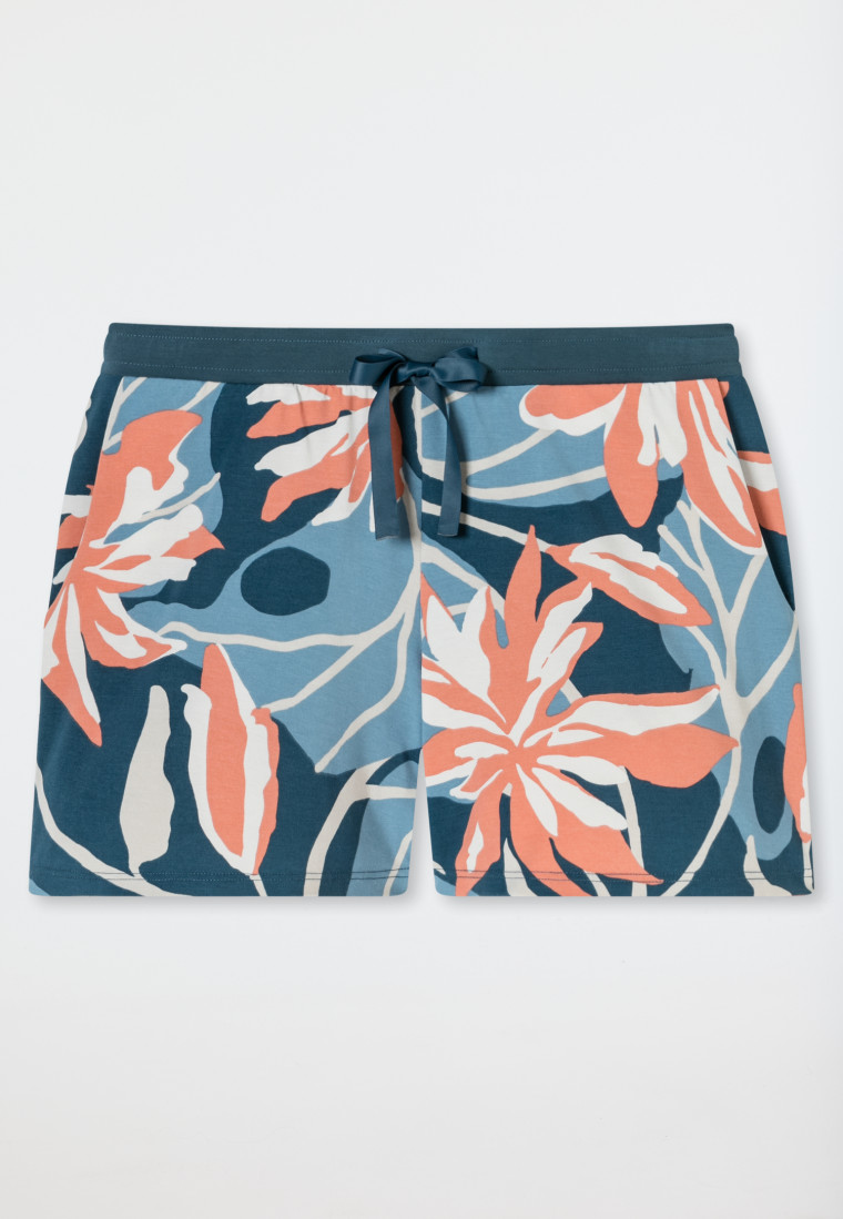 Hose kurz Blumen multicolor - Mix+Relax