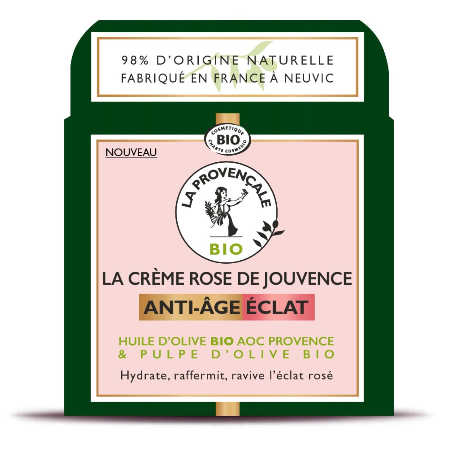 Crema hidratante antiedad orgánica La Provençale