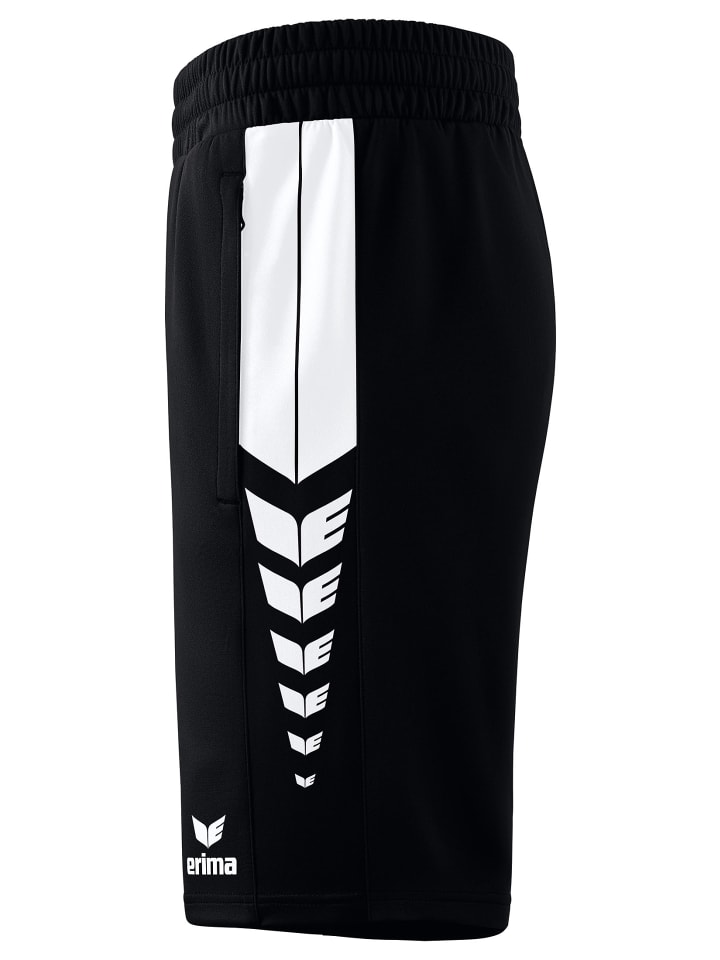 erima Six Wings Shorts in schwarz/weiss günstig kaufen