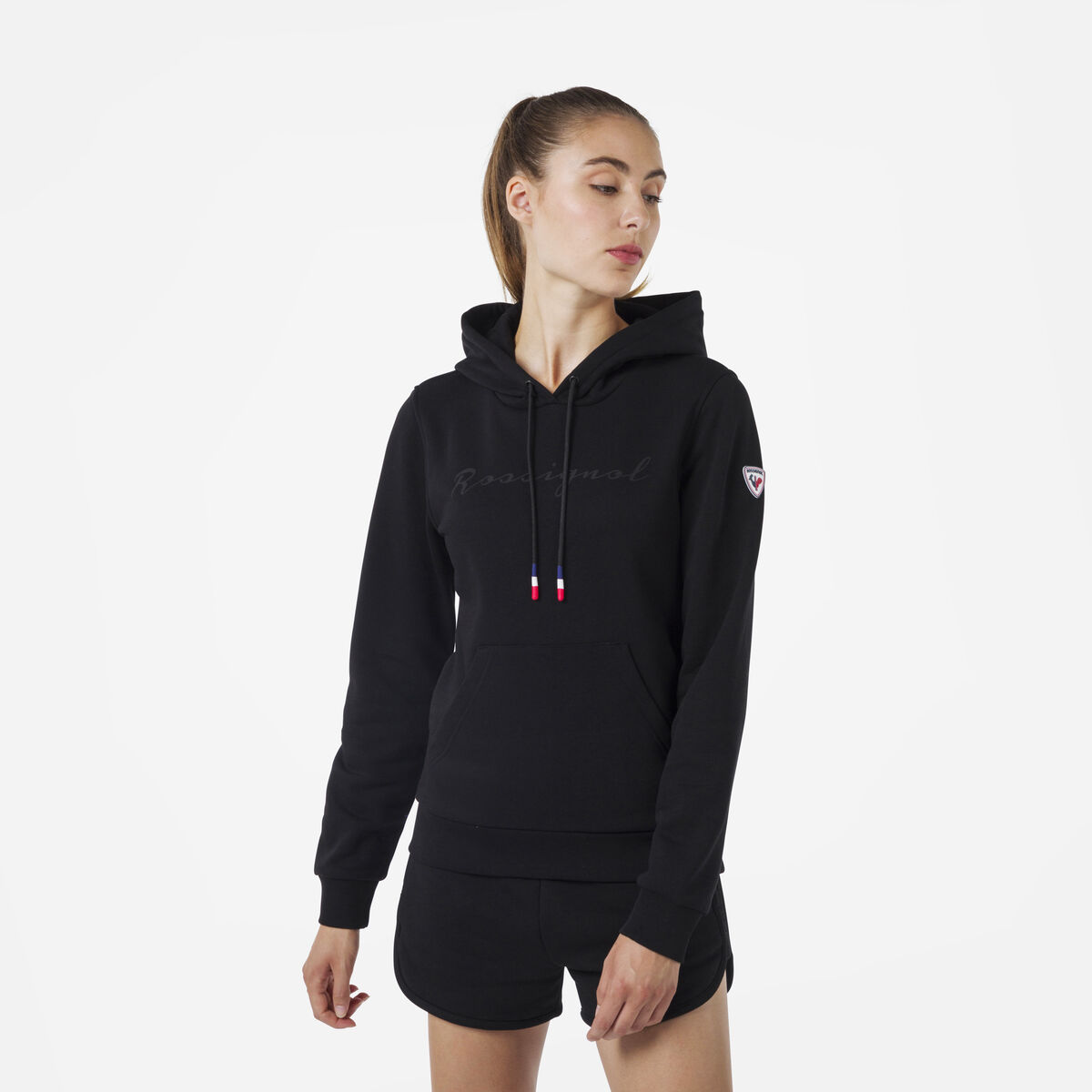 Logo Kapuzensweatshirt für Damen