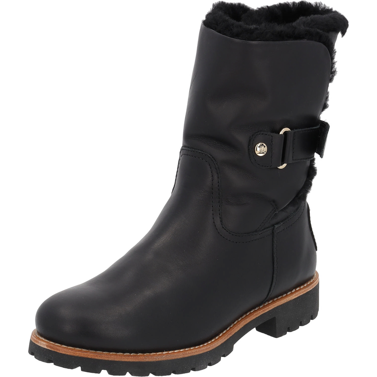 Panama Jack Travelling Felia Igloo B, Winterstiefel, Damen, Schwarz