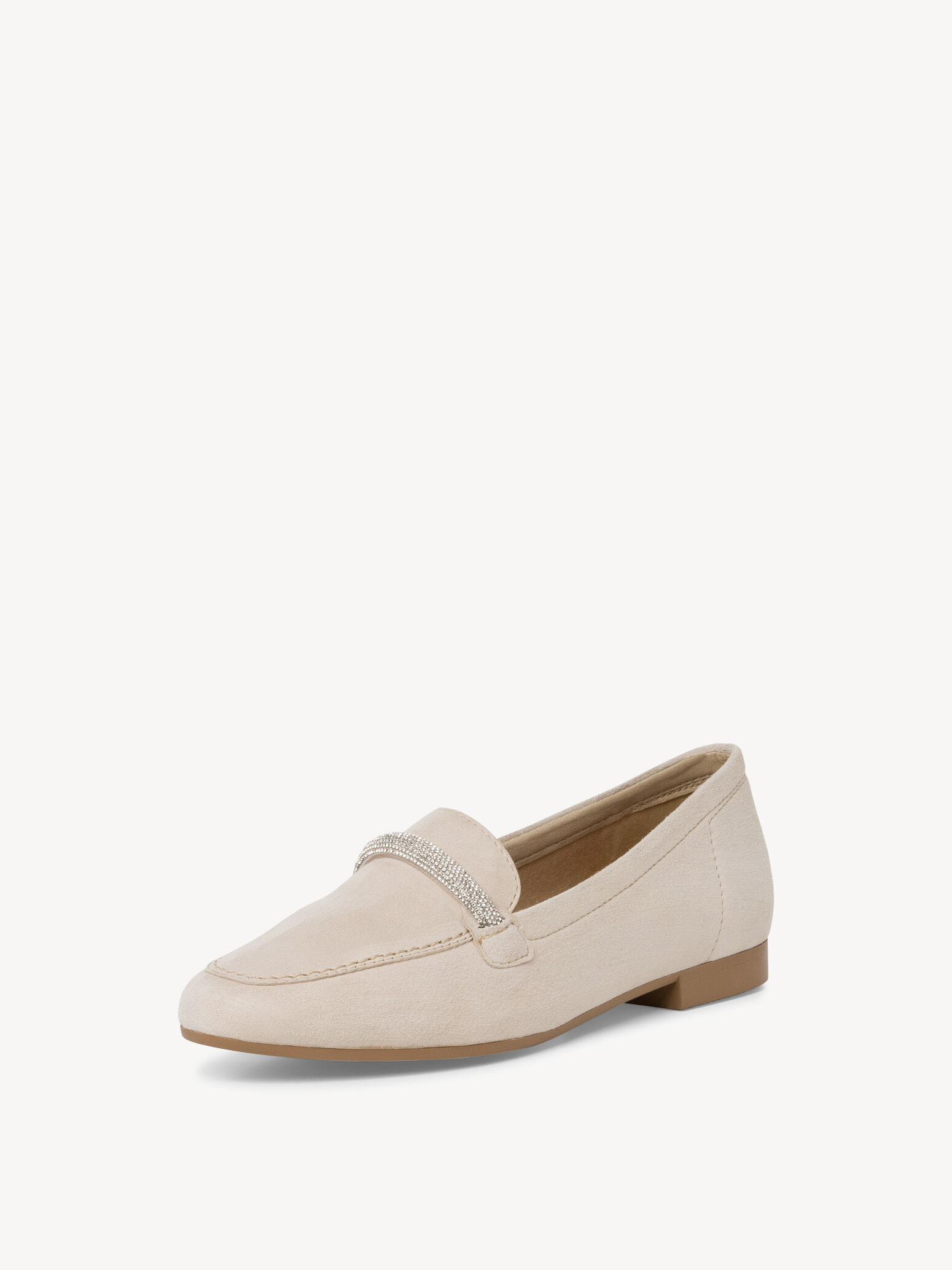 Slipper en cuir - beige