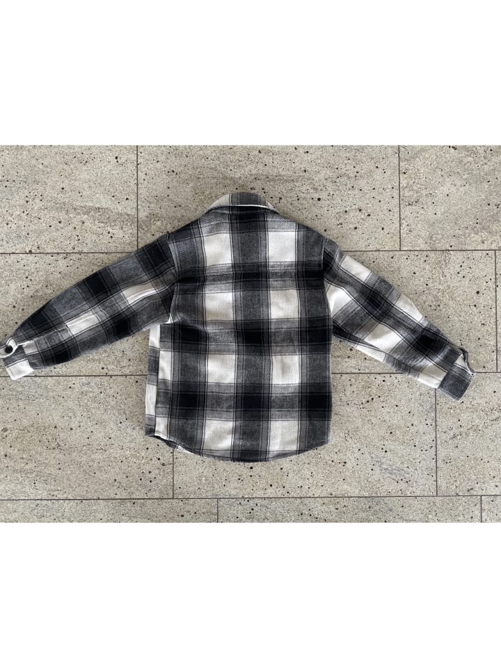 Marc O'Polo Junior Hemd in Schwarz/ Weiß günstig kaufen 140