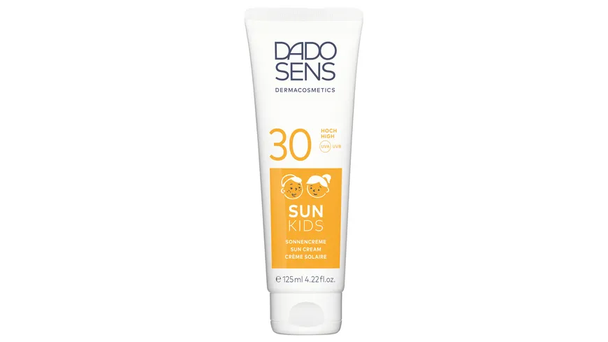 DADO SENS SUN Sonnencreme KIDS SPF 30 - bei sonnenempfindlicher Haut 125 ml