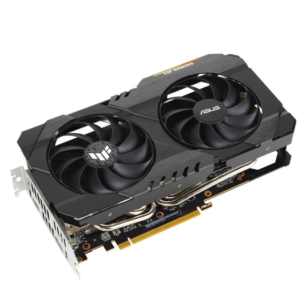 Asus TUF AMD Radeon RX 6500XT OC Grafikkarte (4 GB, GDDR6, Gaming Grafikkarte, GDDR6, PCIe 4.0, Aura Sync, HDMI, DisplayPort)