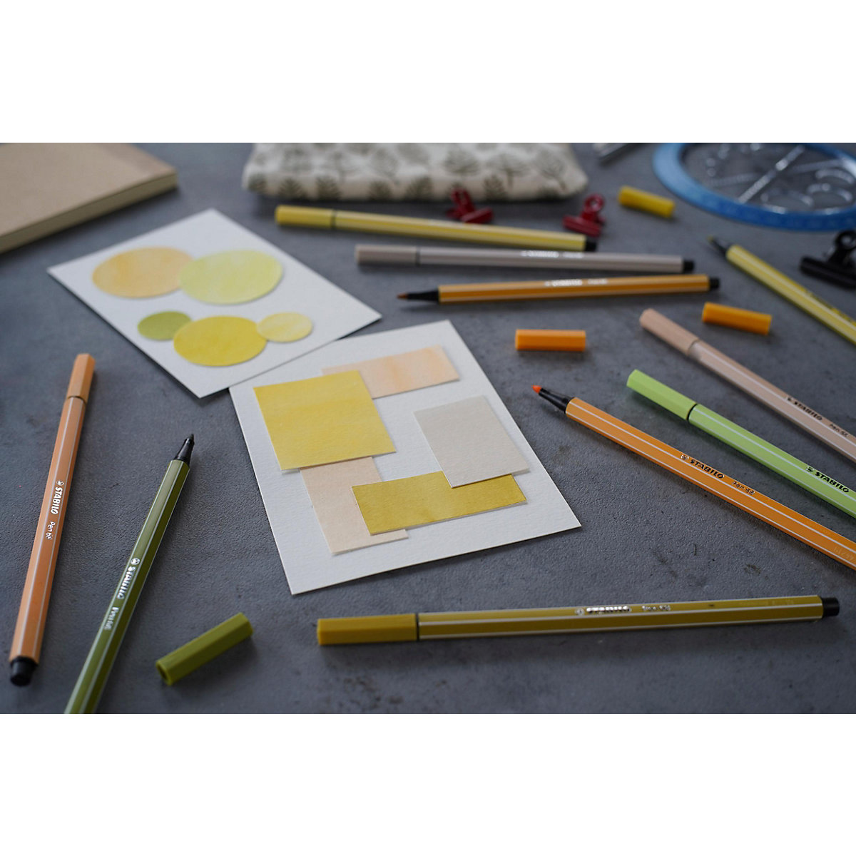 Kreativ-Stifteset PASTELlove, 12-tlg.