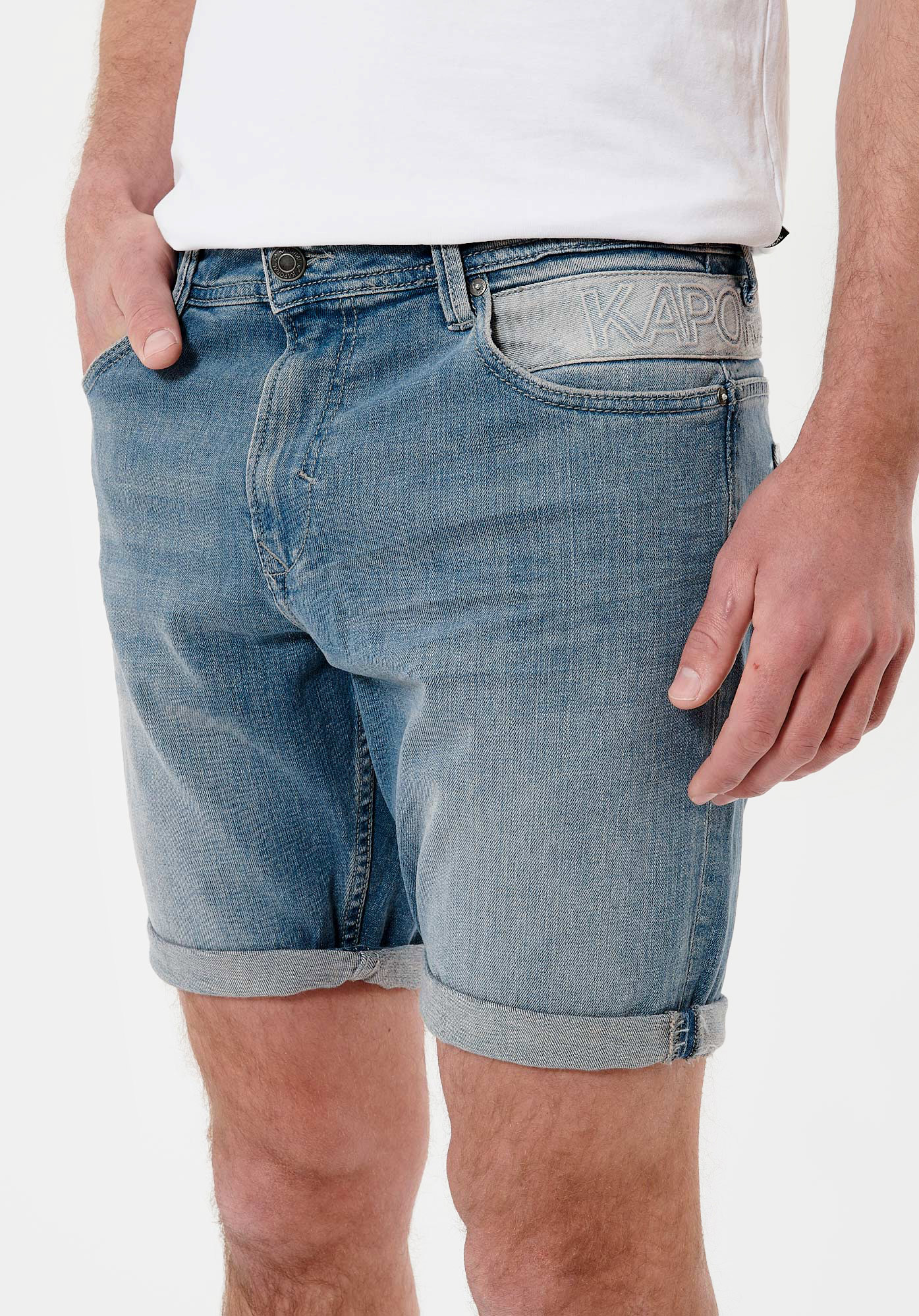 TALBO  Short en jean straight Homme