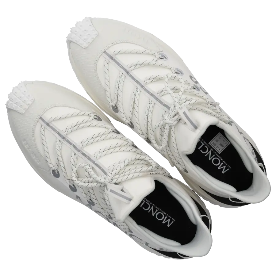 Moncler - Sneaker low TRAILGRIP LITE2 Materialmix - weiß