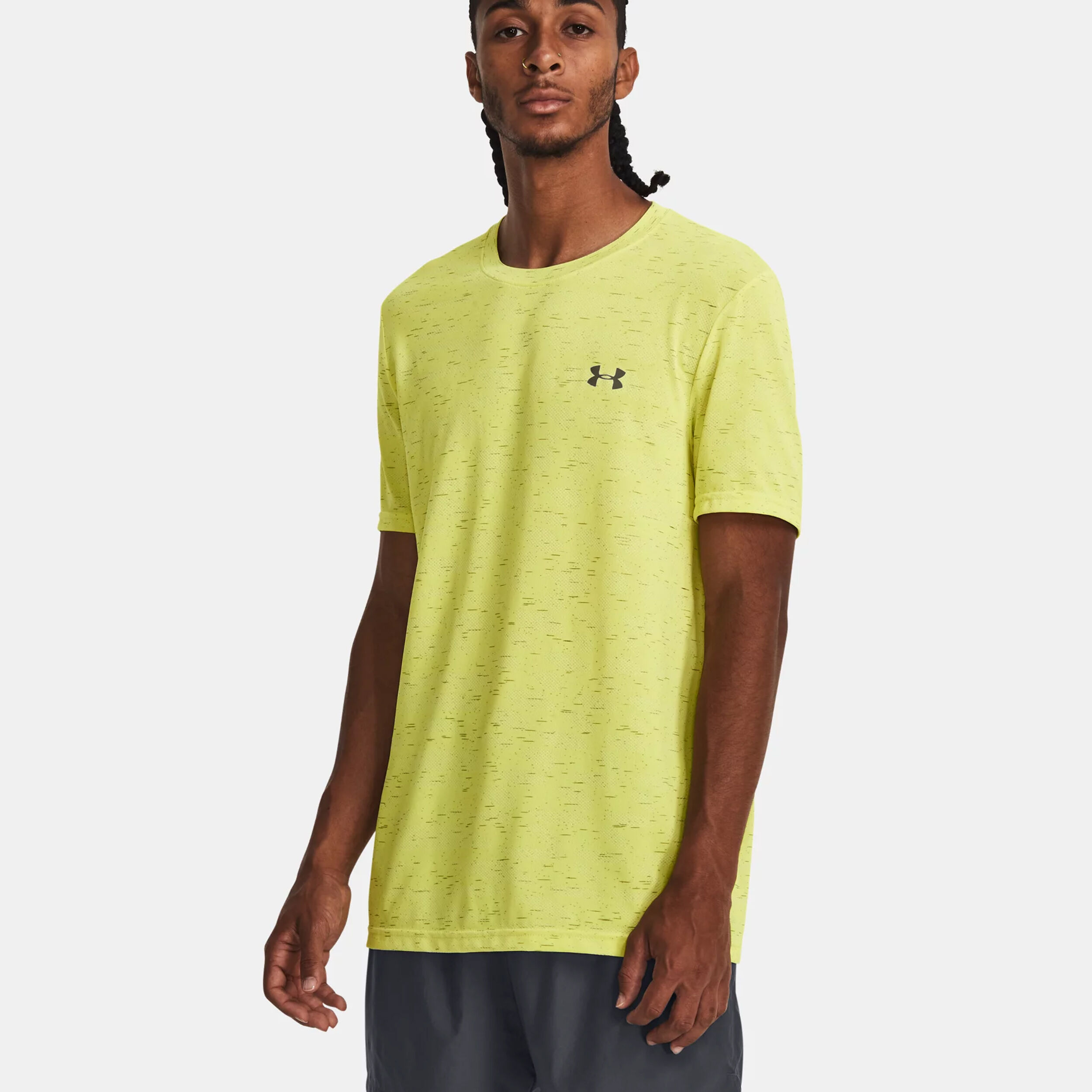 Seamless Novelty T-Shirt Herren - Limette