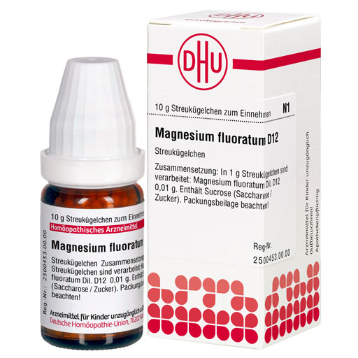 MAGNESIUM FLUORATUM D 12 Globuli  10 g  Globuli