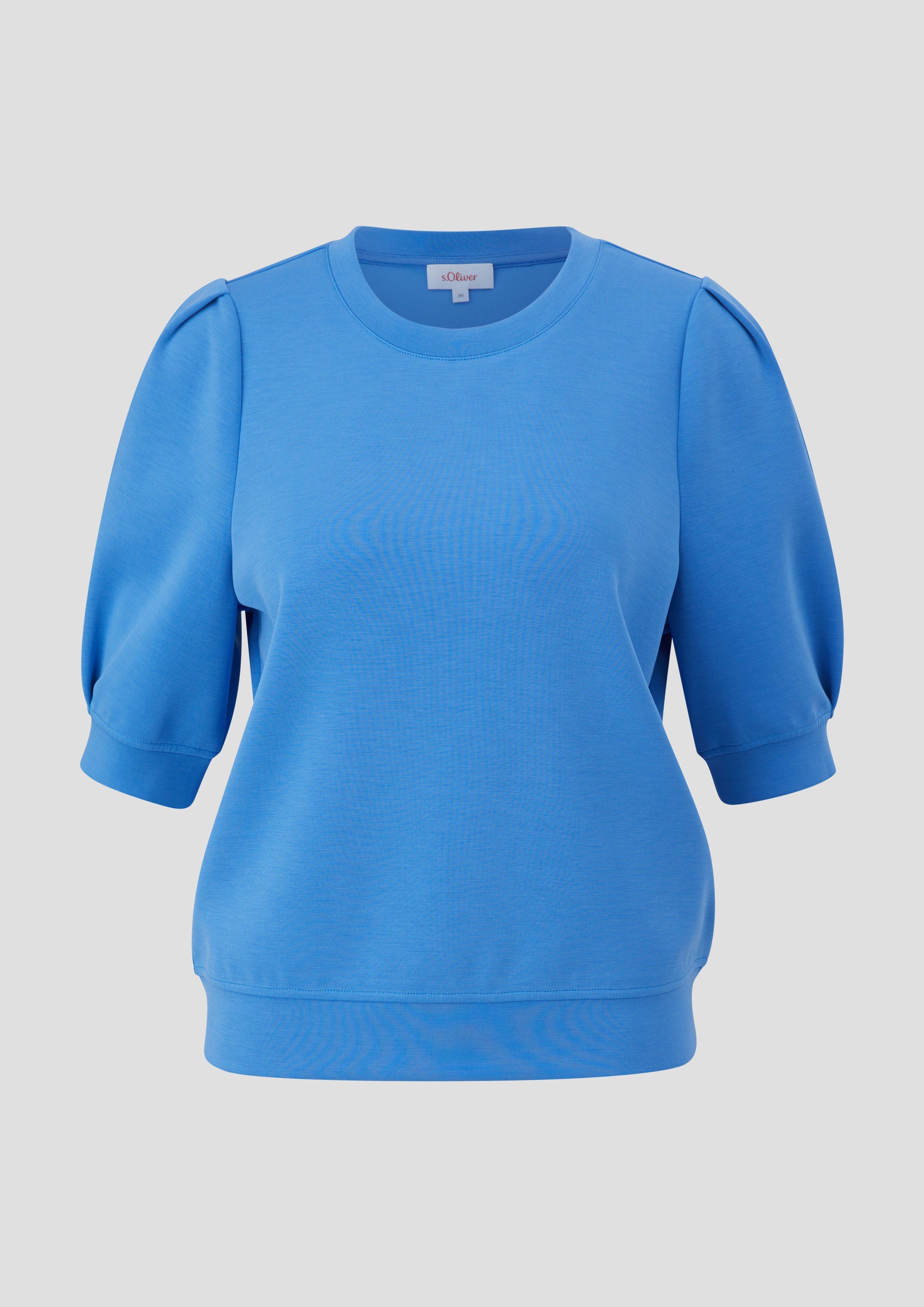 Kurzarm-Shirt aus Scuba  2145629-5531