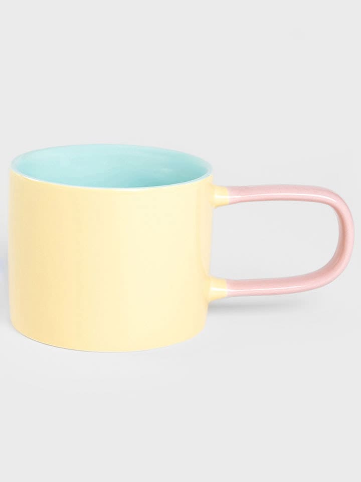 Homla Tasse ''Finko'' in Gelb/ Hellblau/ Rosa - 300 ml günstig kaufen onesize