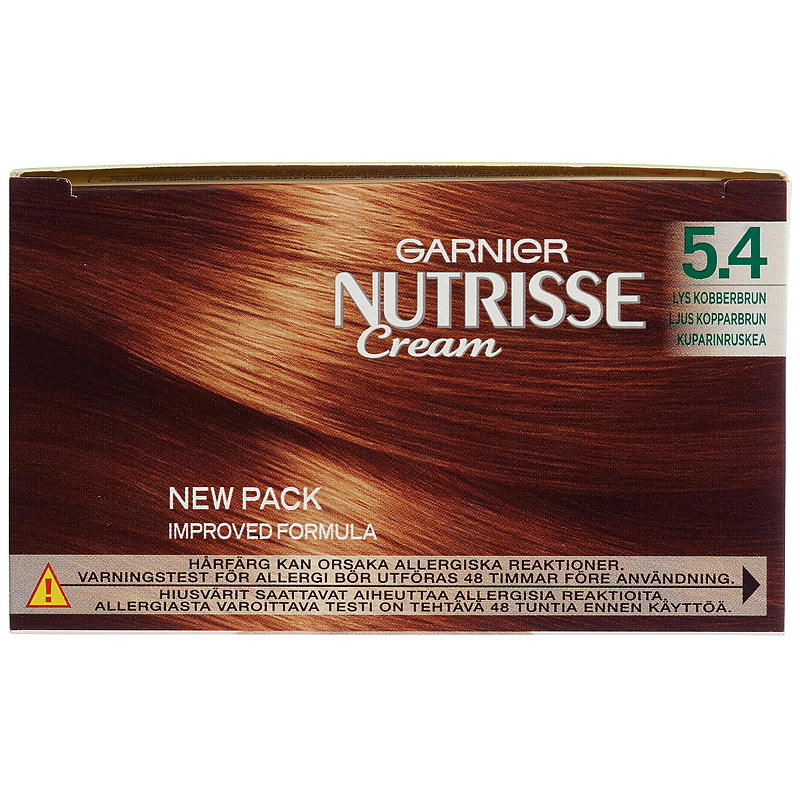 Garnier Nutrisse Cream 5.4 Lys kobberbrun
