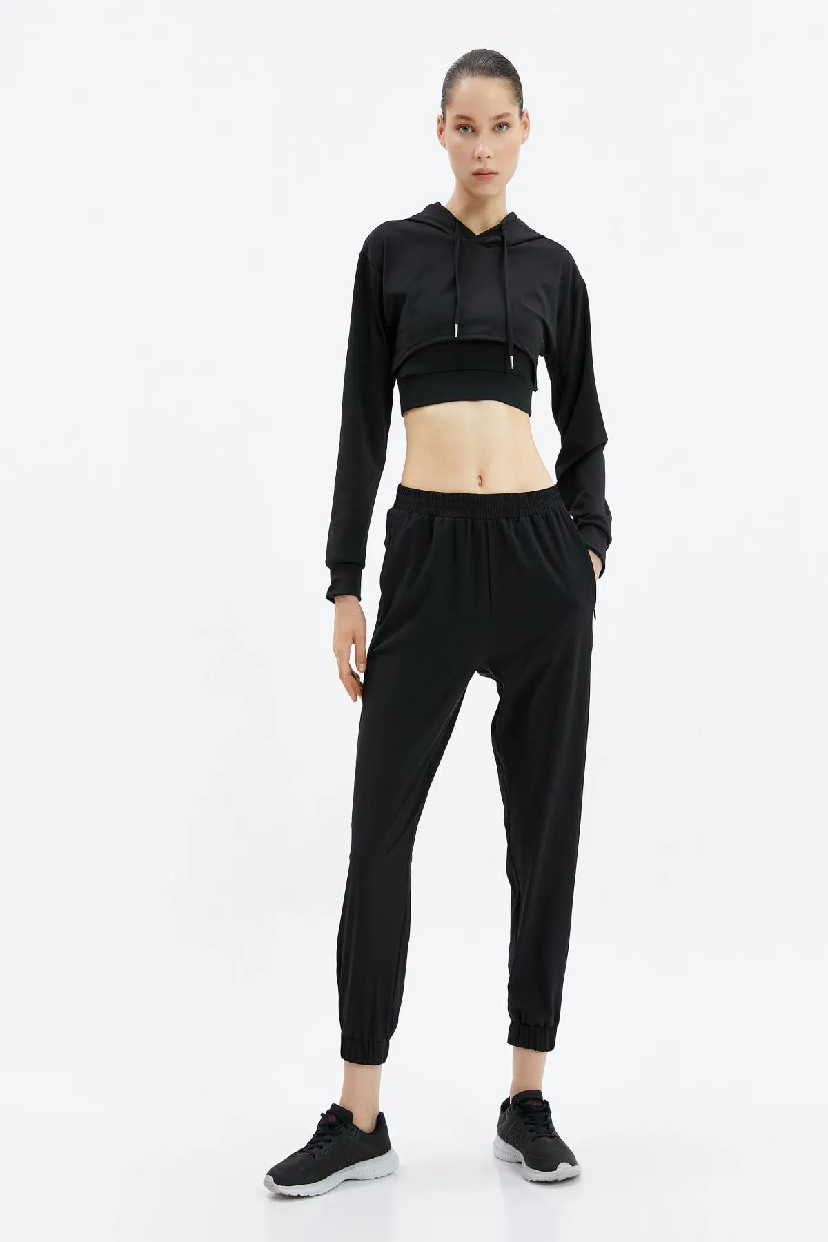Koton  Schwarze Damen-Jogginghose