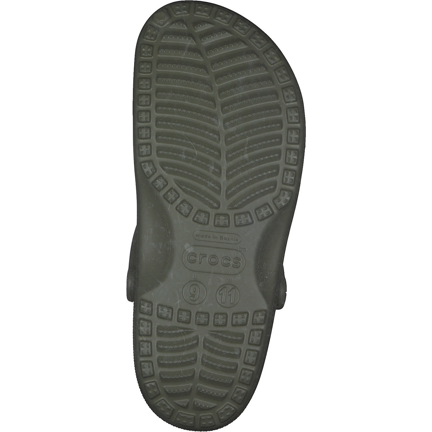 Crocs Classic Clog 10001, Sicherheitsclogs, Army Green
