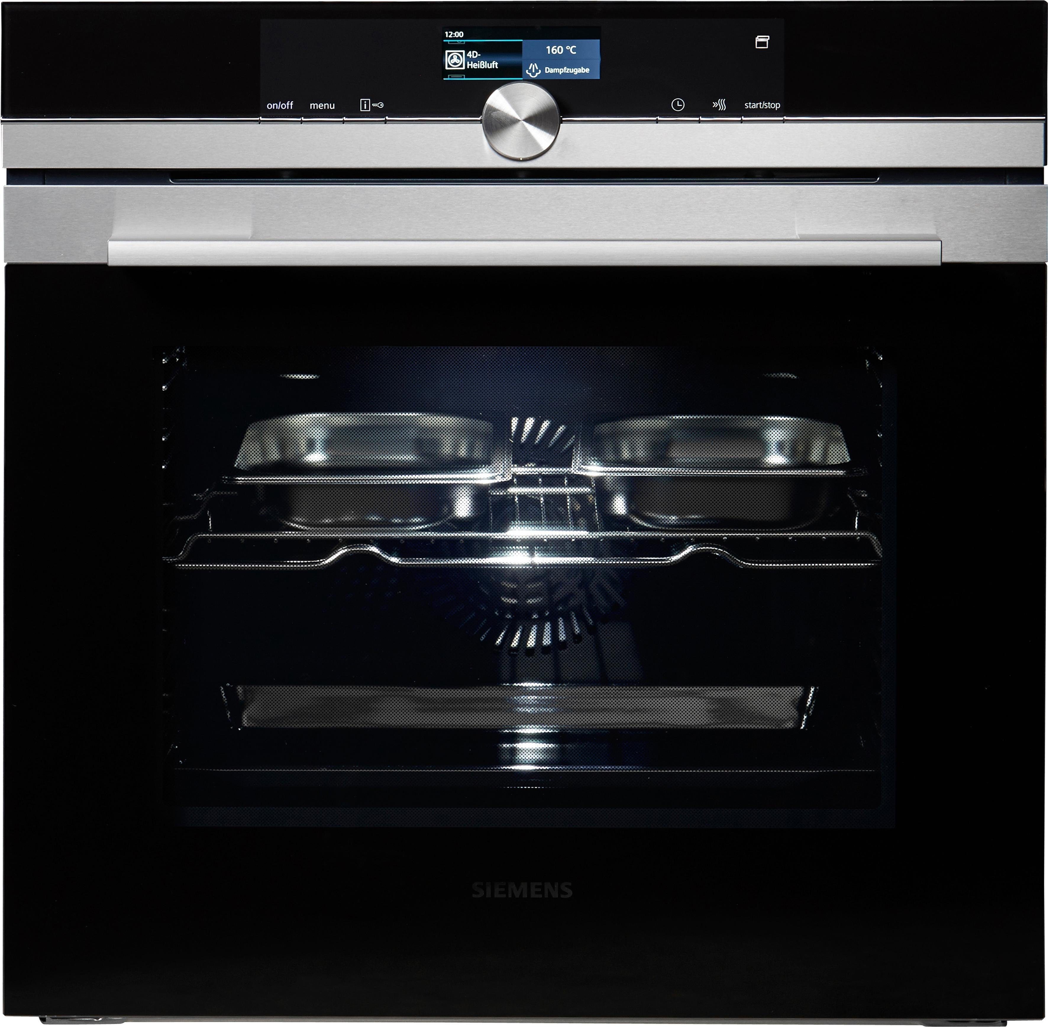 SIEMENS Dampfbackofen iQ700 HS636GDS2, ecoClean