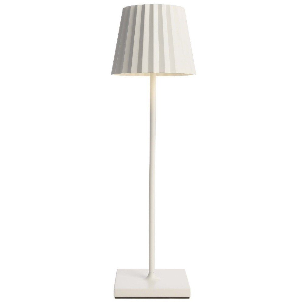 Deko-Light Gartenleuchte LED Akkutischleuchte Sheratan in Weiß 2,2W 154lm IP54, keine Angabe, Leuchtmittel enthalten: Ja, fest verbaut, LED, warmweiss, Campinglampen